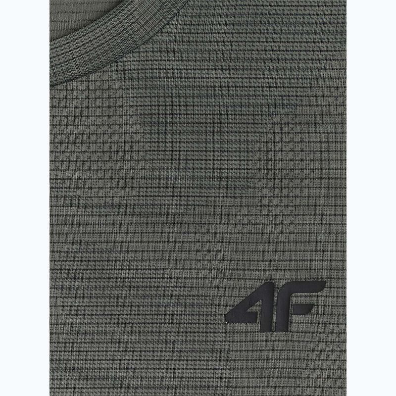 Мъжка тренировъчна тениска 4F Athletic FNK M1778 khaki allover 2