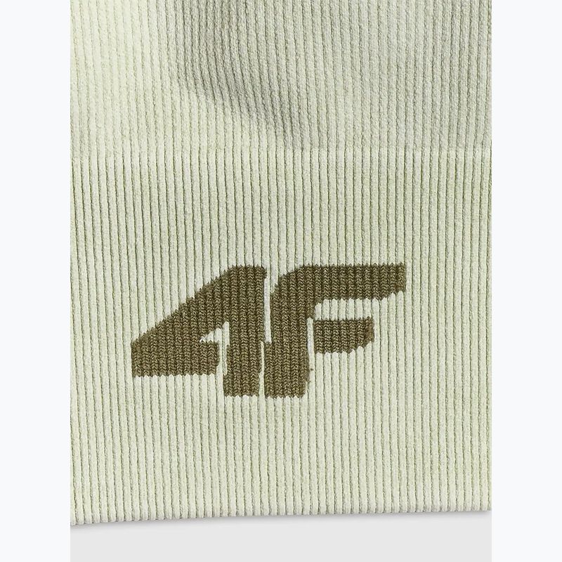 Спортен сутиен 4F Solar Punk F203 light green allover 9
