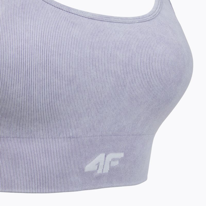Спортен сутиен 4F Solar Punk F203 violet allover 10