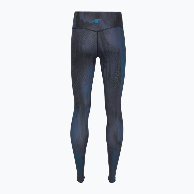 Дамски тренировъчен клин 4F Solar Punk FNK F454 sea green allover 10
