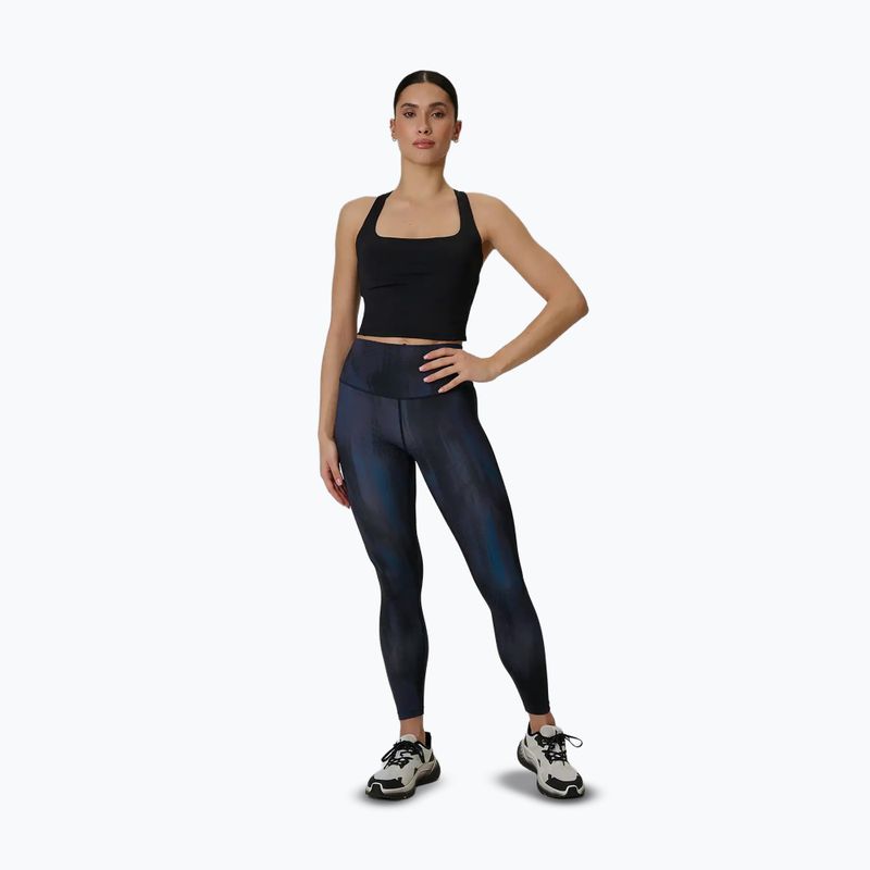 Дамски тренировъчен клин 4F Solar Punk FNK F454 sea green allover 2