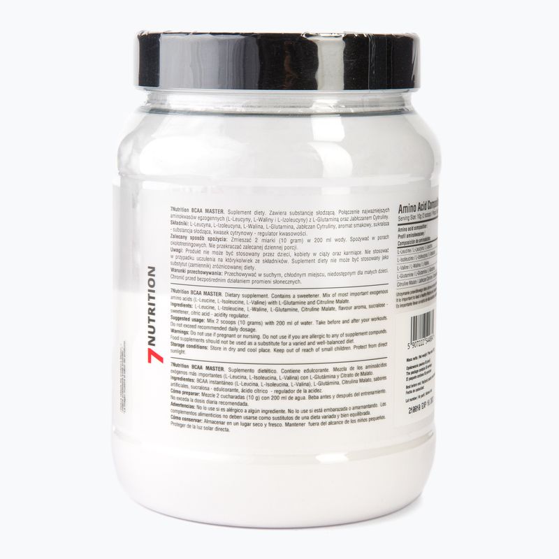 BCAA Master 7Nutrition aminokwasy 500g malina 7Nu000333-raspberry 2