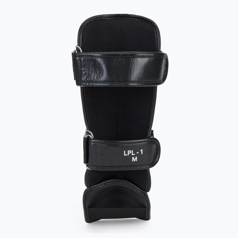 WINDY Протектори за пищял и стъпало от синтетична кожа, черни 5