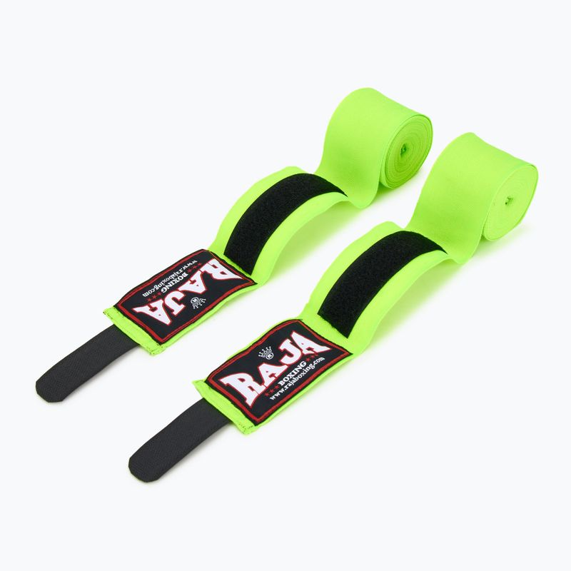 RAJA BOXING RHW боксови превръзки 450 см зелени 2