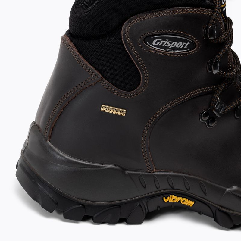Мъжки ботуши за трекинг Grisport кафяви 10303D69G 7