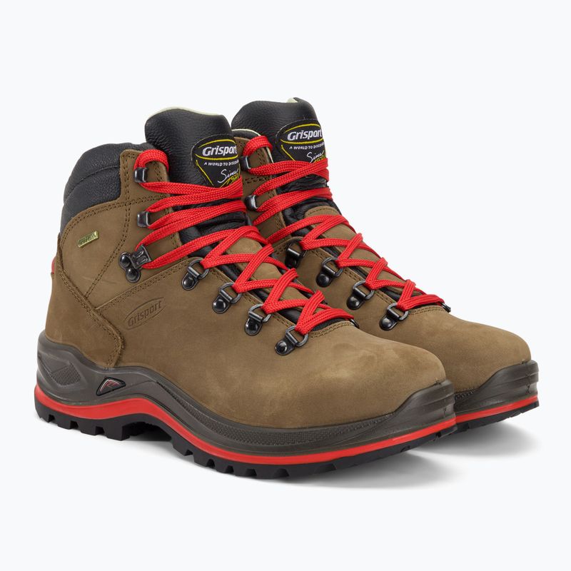 Мъжки ботуши за трекинг Grisport светлокафяви 13701N32G 4