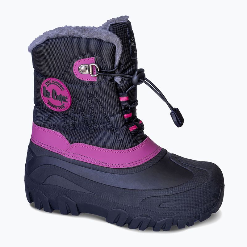 Детски ботуши за сняг на Lee Cooper LCJ-21-44-0523 черно/фуксия 7