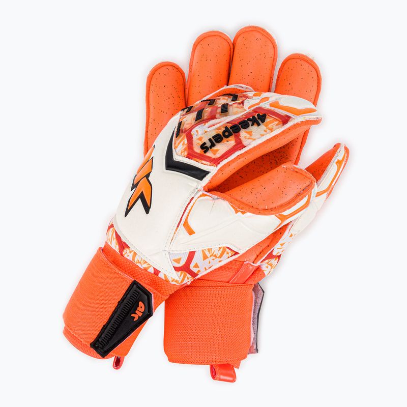 4Keepers Force V 2.20 RF вратарски ръкавици оранжево и бяло 4663 2
