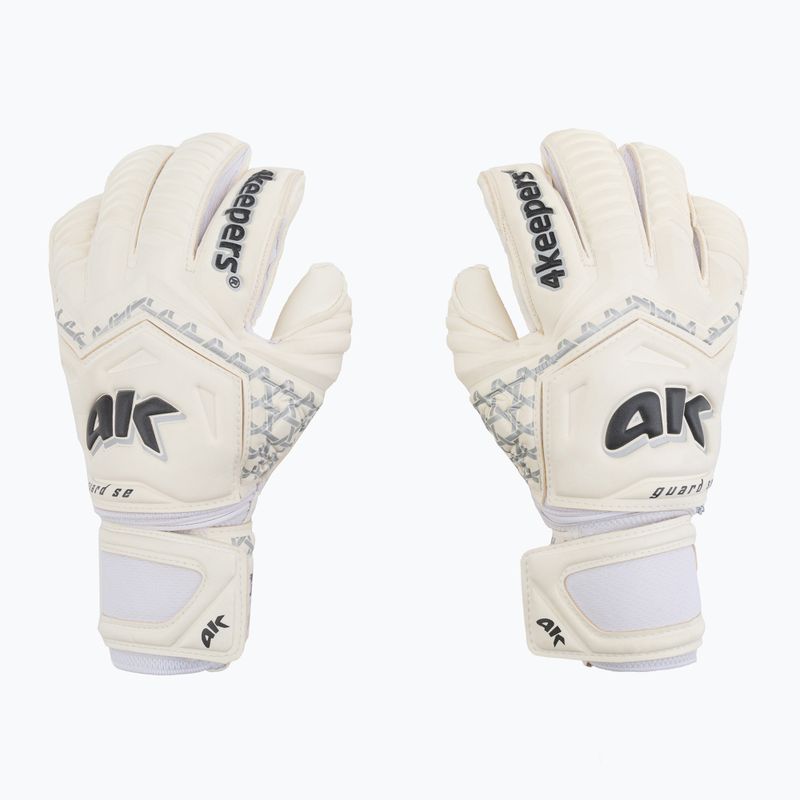 Детски вратарски ръкавици 4Keepers Guard Classic MF бели