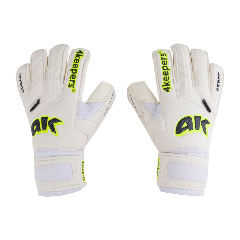 Детски вратарски ръкавици 4Keepers Champ Carbo V RF бели