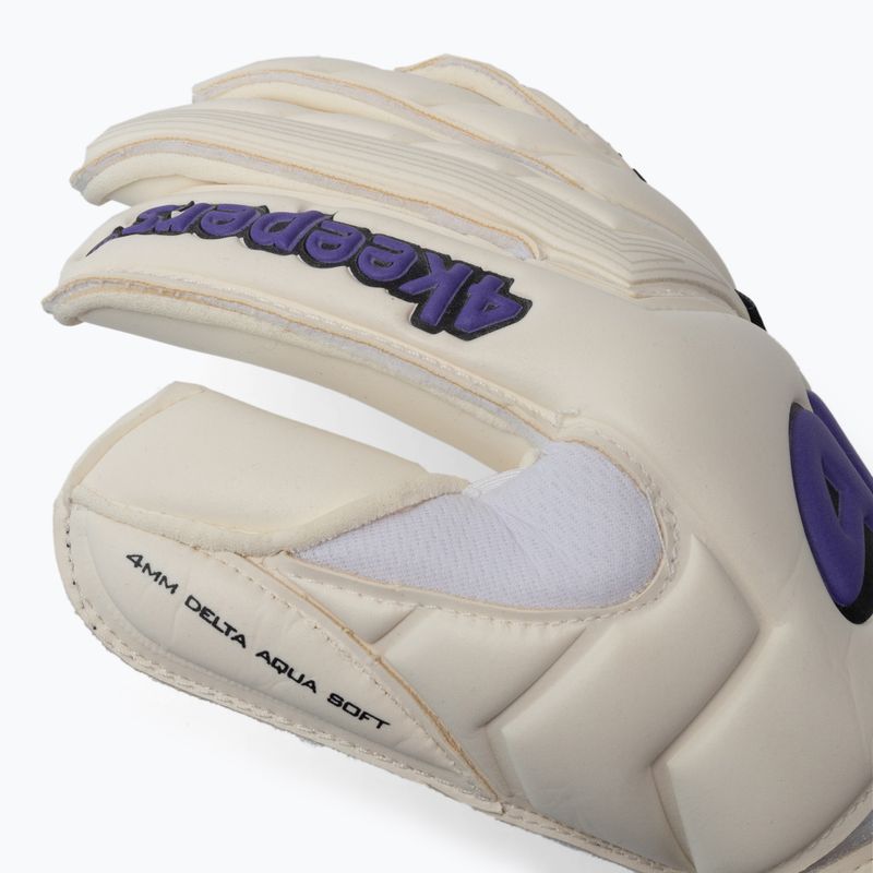 4Keepers Champ Purple V Rf бели и лилави вратарски ръкавици 3