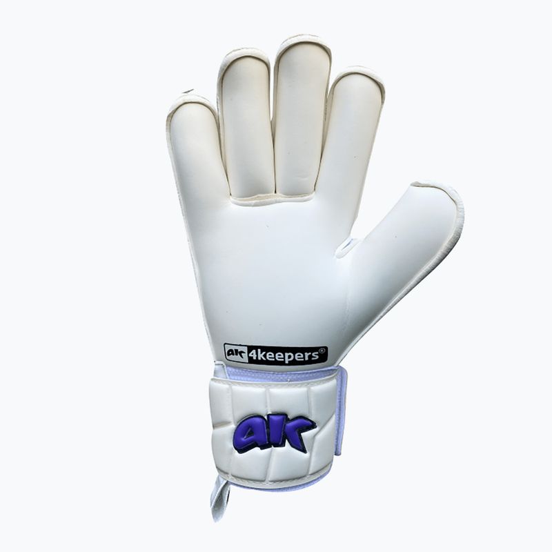 4Keepers Champ Purple V Rf бели и лилави вратарски ръкавици 5