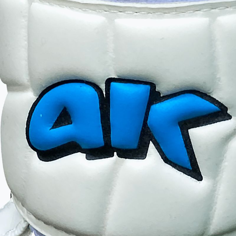 4Keepers Champ Aqua V Rf вратарски ръкавици в бяло и синьо 9