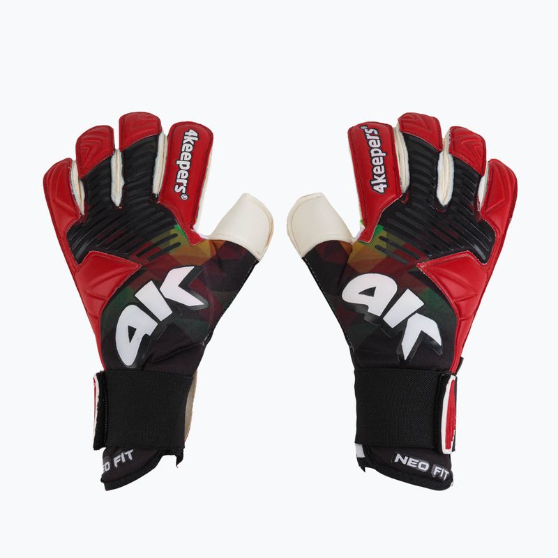 Детски вратарски ръкавици 4Keepers Neo Drago Rf червени