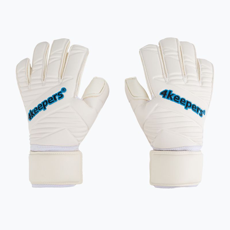 4Keepers Retro IV RF вратарски ръкавици бели 4KRIVRFJR