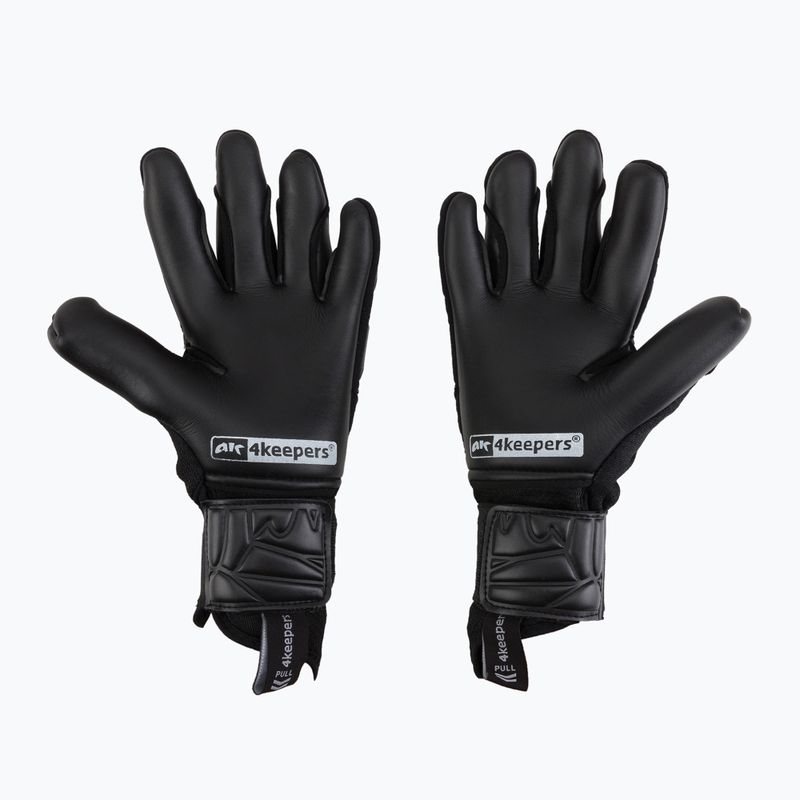 4Keepers Equip Panter Nc Jr детски вратарски ръкавици черни EQUIPPANCJR 2