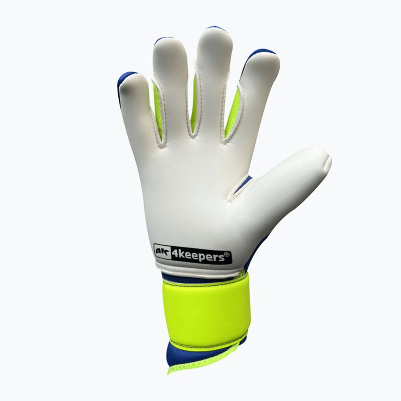 4Keepers Equip Breeze Nc синьо-зелени вратарски ръкавици EQUIPBRNC 5