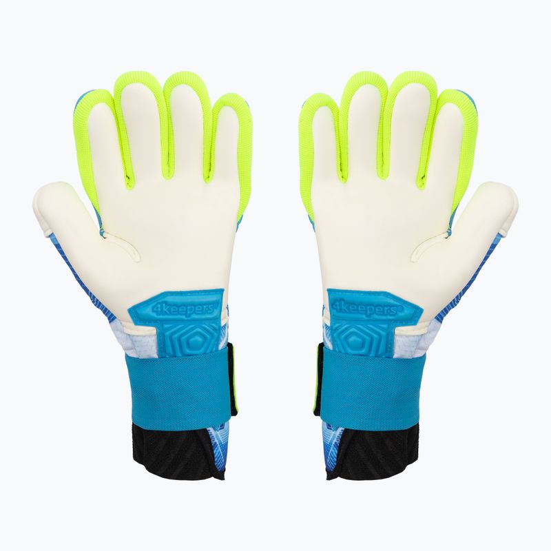 Детски вратарски ръкавици 4Keepers Neo Liga Nc Jr сини 2
