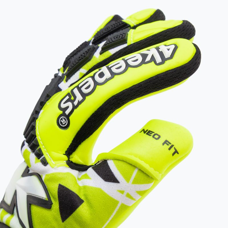 4Keepers Neo Focus Nc Jr детски вратарски ръкавици зелени 3