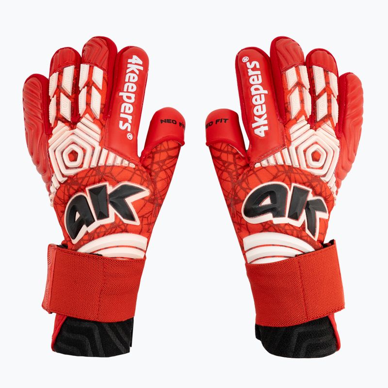 4Keepers Neo Rodeo Nc Jr детски вратарски ръкавици червени