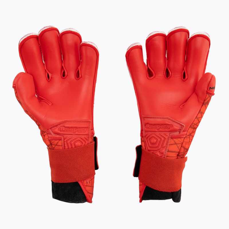 4Keepers Neo Rodeo Rf2G Jr детски вратарски ръкавици червени 2