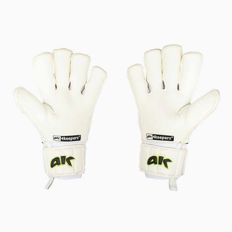 4Keepers Champ Carbo VI вратарски ръкавици бели 2