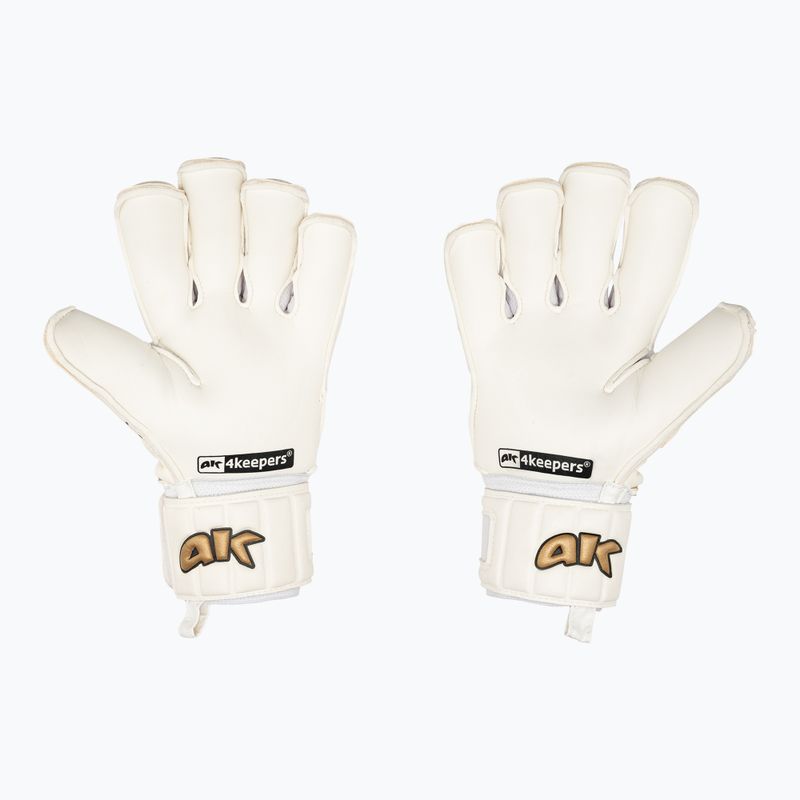 4Keepers Champ Gold VI вратарска ръкавица бяла 2
