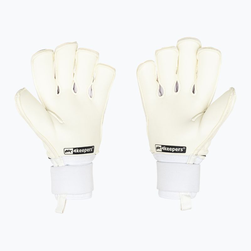 Вратарски ръкавици 4keepers Champ Carbo VI RF2G strap white 2