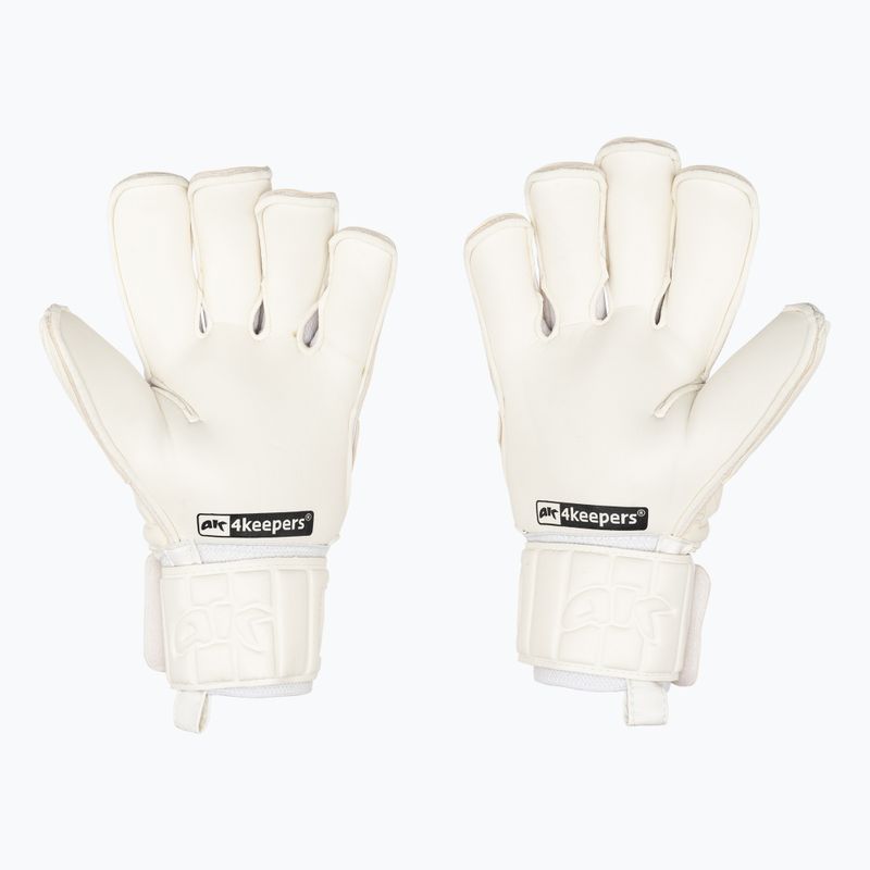 4Keepers Champ Gold White Вратарски ръкавици 2