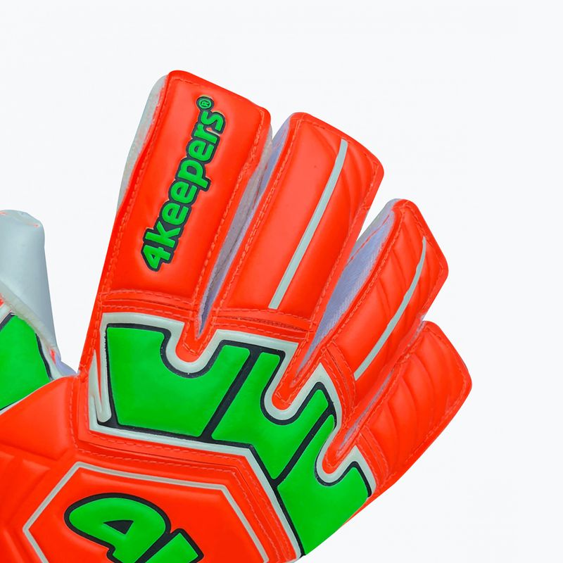 Детски вратарски ръкавици 4keepers Guard Fogo Mnc Jr orange 5