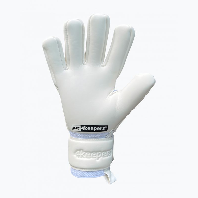 Детски вратарски ръкавици 4keepers Ретро 42 NC Jr white 3