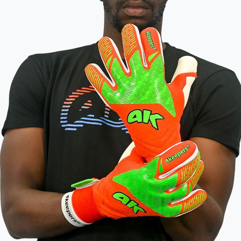 Вратарски ръкавици 4keepers Elite Inferno NC orange 7