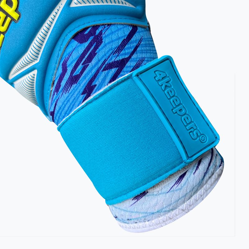 Детски вратарски ръкавици 4keepers Force V1.25 FURY RF2G Jr Blue 4