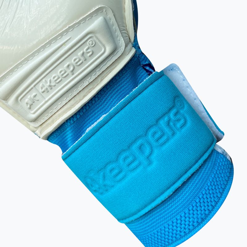 Детски вратарски ръкавици 4keepers Force V1.25 FURY RF2G Jr Blue 5