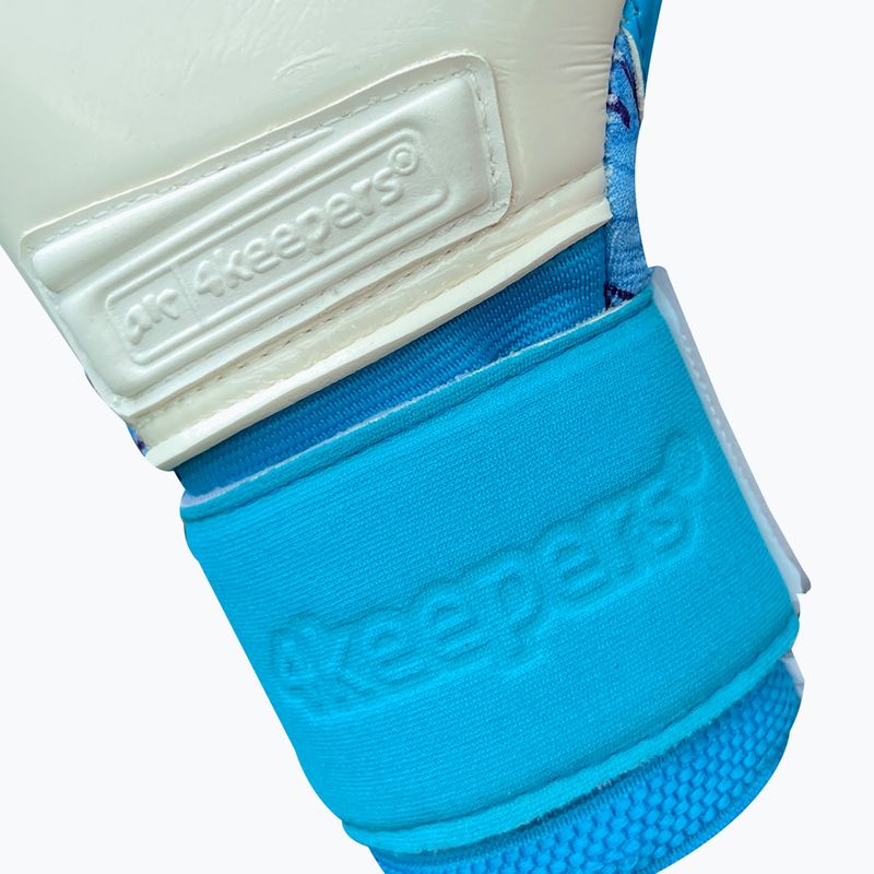Детски вратарски ръкавици 4keepers Force V1.25 FURY HNC Jr blue 4