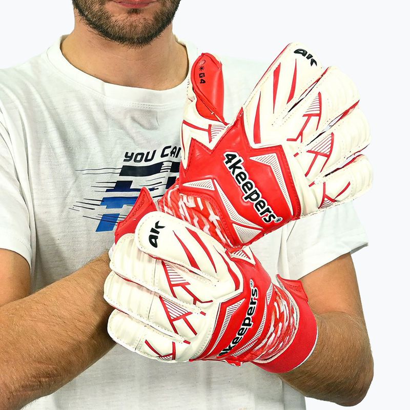 Вратарски ръкавици 4keepers Force V4.25 RF2G red 8