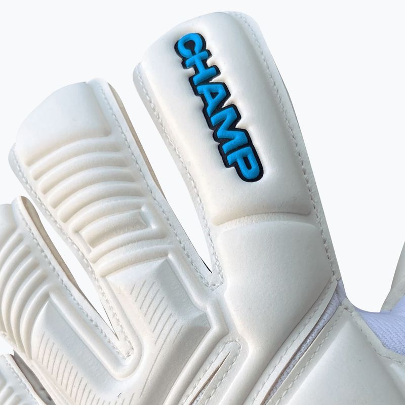 Вратарски ръкавици 4keepers Champ Aqua VII RF2G white 4