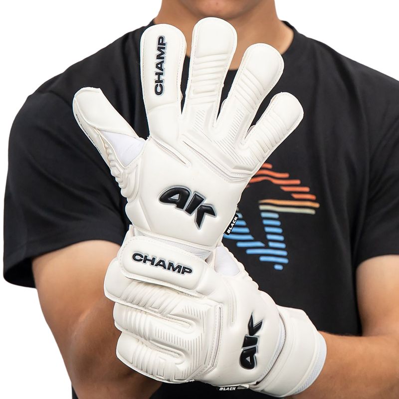 Детски вратарски ръкавици 4keepers Champ VII RF2G Jr black/white 8