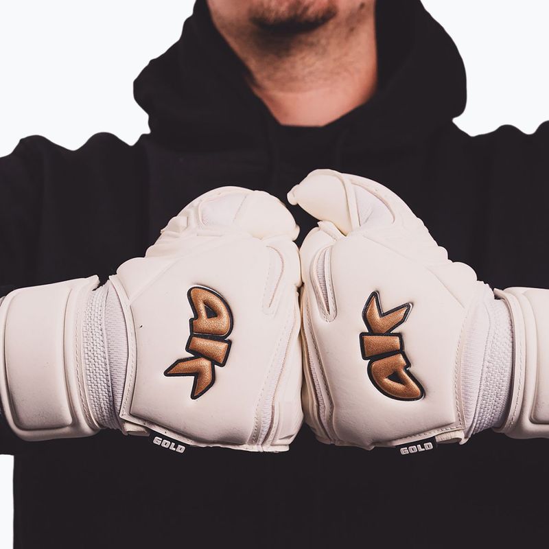 Вратарски ръкавици 4keepers Champ Gold VII RF2G white 6