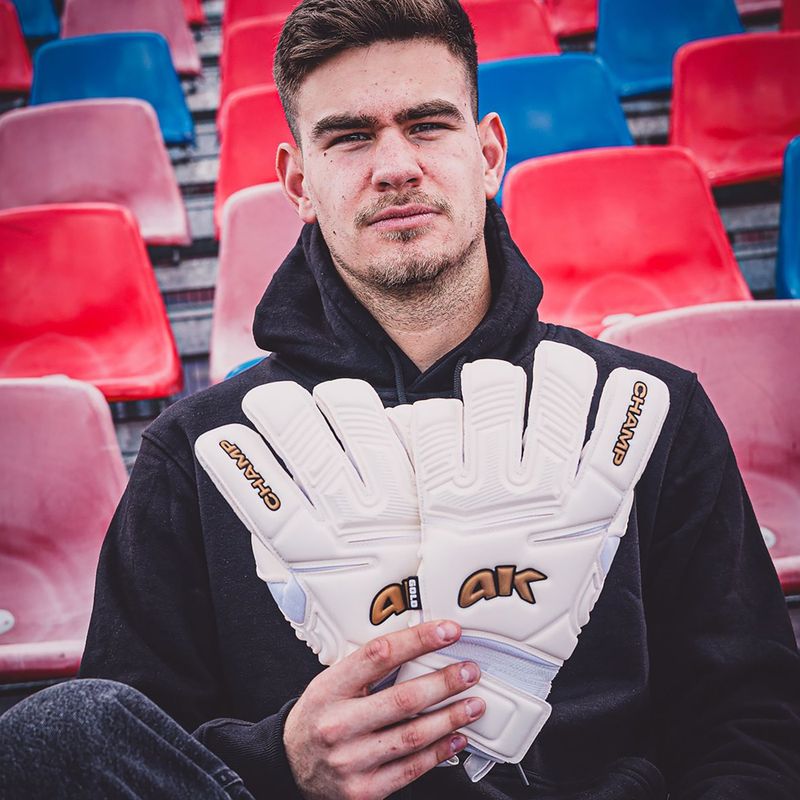 Вратарски ръкавици 4keepers Champ Gold VII RF2G white 10