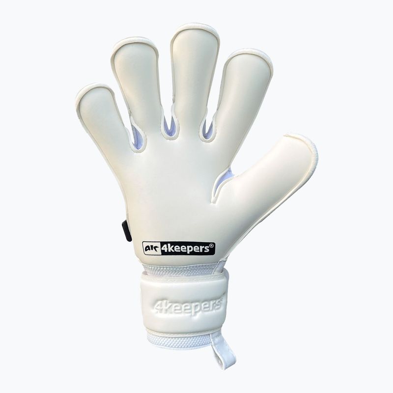 Детски вратарски ръкавици 4keepers Champ VII RF2G Jr златно/бяло 3