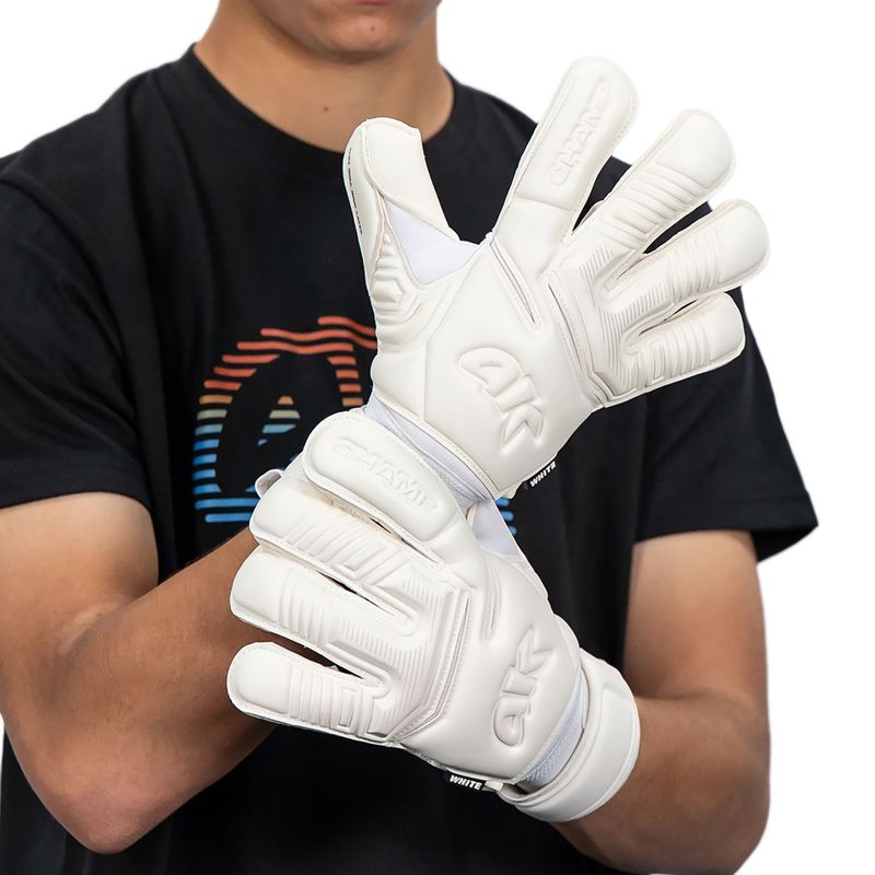 Детски вратарски ръкавици 4keepers Champ VII RF2G Jr gold/white 8