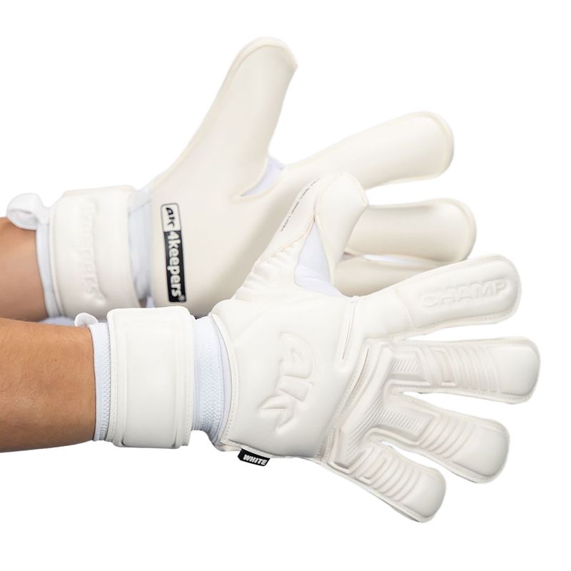 Детски вратарски ръкавици 4keepers Champ VII RF2G Jr gold/white 10