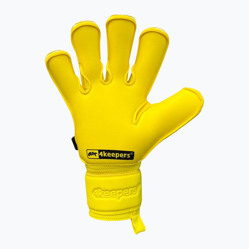 Детски вратарски ръкавици 4keepers Champ Colour Yellow VII RF2G Jr yellow 3