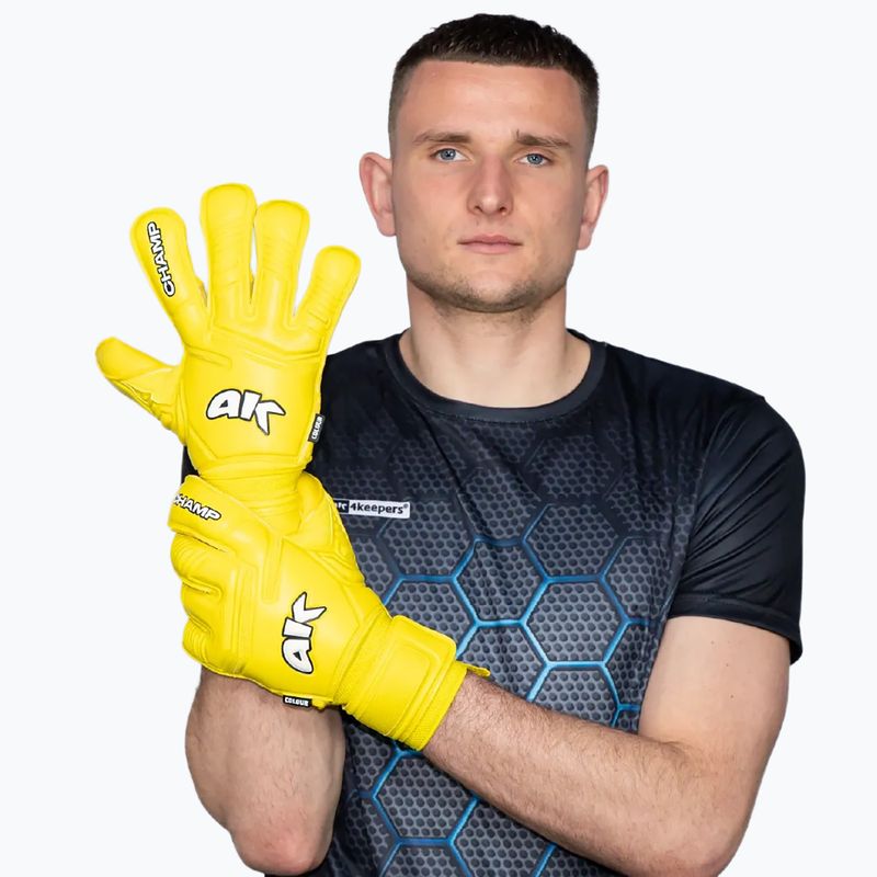 Детски вратарски ръкавици 4keepers Champ Colour Yellow VII RF2G Jr yellow 7