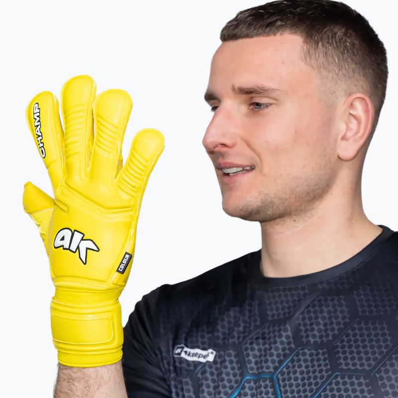 Детски вратарски ръкавици 4keepers Champ Colour Yellow VII RF2G Jr yellow 8