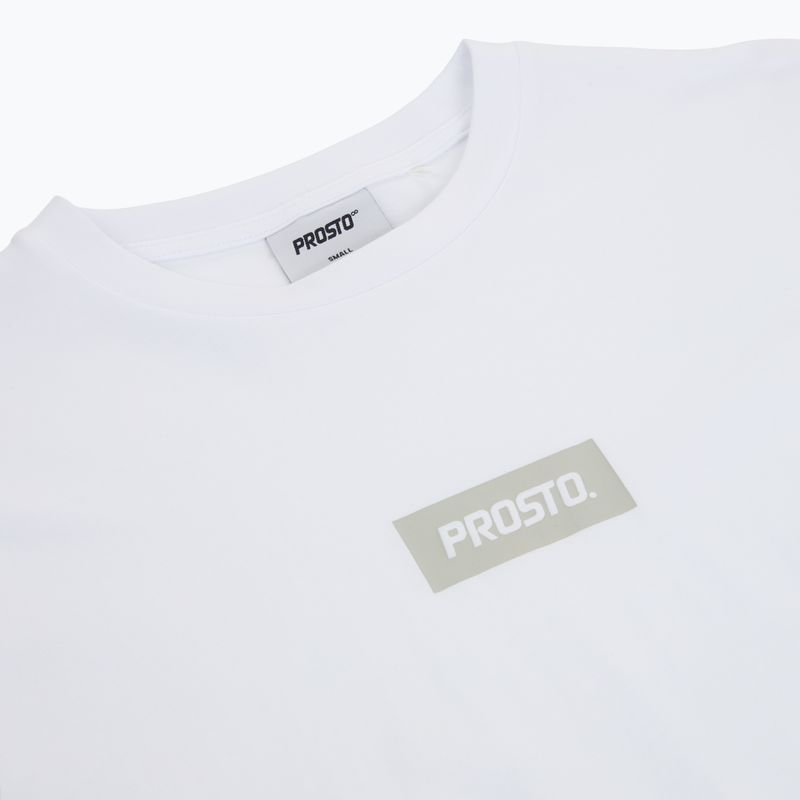 Мъжка тениска PROSTO Box Logo white 3