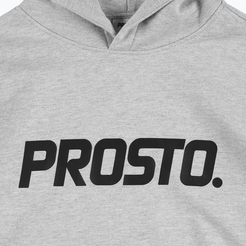 Мъжки суитшърт PROSTO Biolog Hoodie gray 3