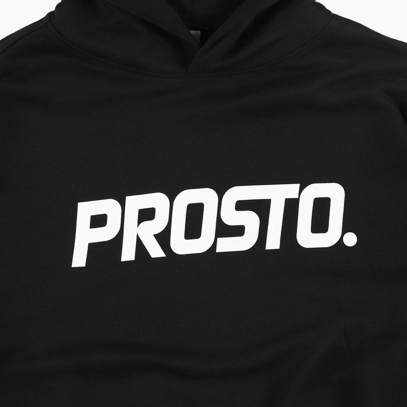 Мъжки суитшърт PROSTO Biolog Hoodie black 3