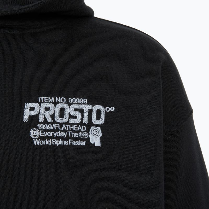Мъжки суитшърт PROSTO Flathead Hoodie black 5